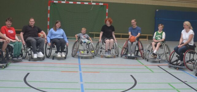 Tag des Rollstuhlbasketballs im TV Kleinwiedenest